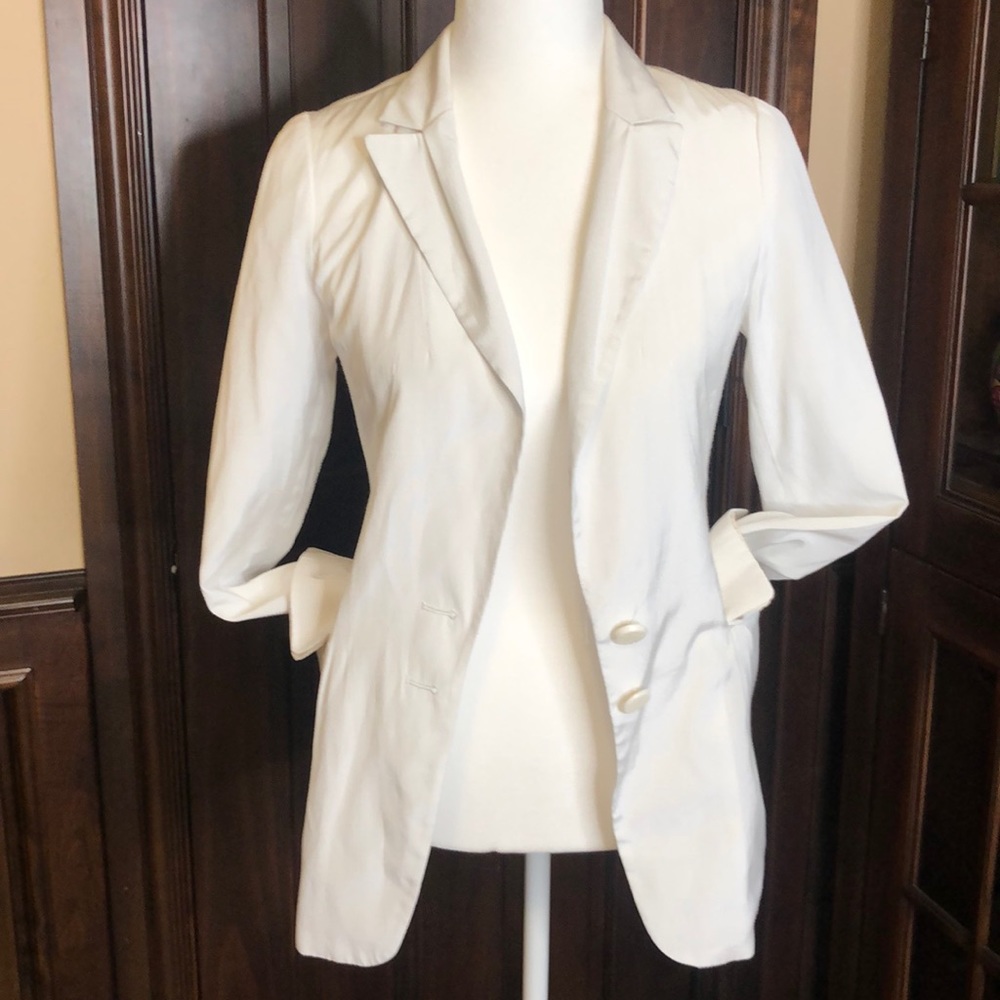 White blazer